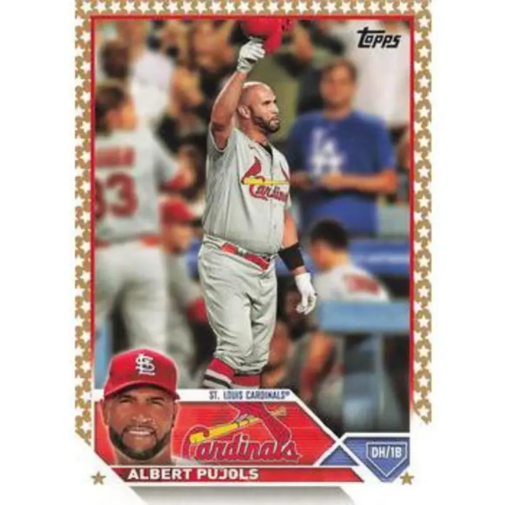2023 Topps Gold Star Albert Pujols #5 St. Louis Cardinals